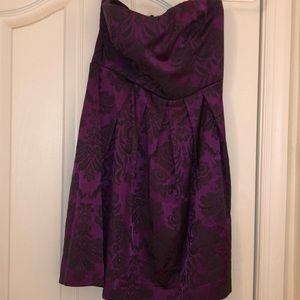 Speechless brand strapless dress.